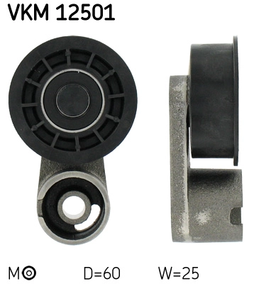 Натяжной ролик ремень грм SKF VKM 12501