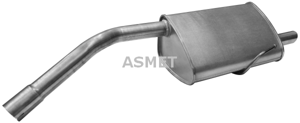Глушитель выхлопных газов конечный ASMET 29.009