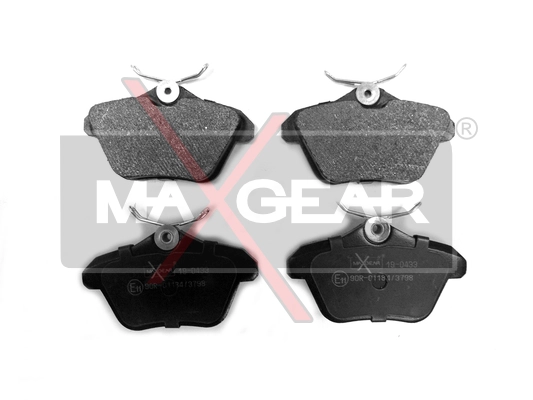 Комплект тормозных колодок дисковый тормоз MAXGEAR 19-0433