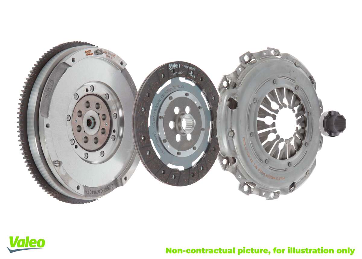 Комплект сцепления fullpack dmf VALEO 837047