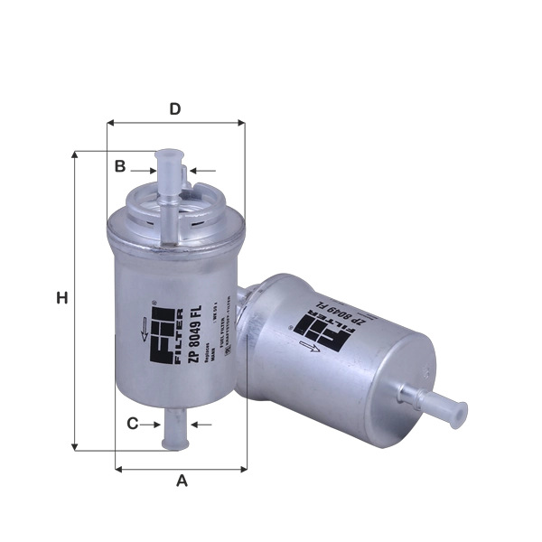 Топливный фильтр FIL FILTER ZP 8049 FL