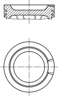 Поршень MAHLE/KNECHT 033 16 00