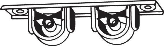 Резиновые полоски система выпуска BOSAL 255-503
