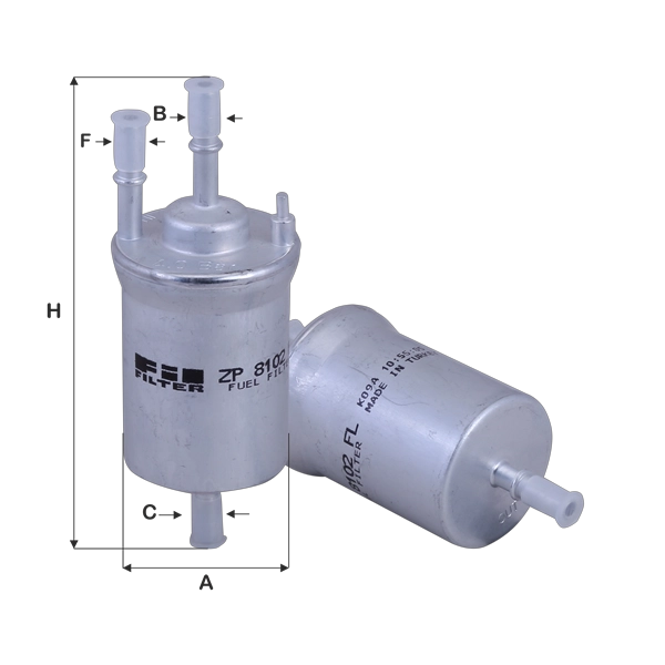 Топливный фильтр FIL FILTER ZP 8102 FL