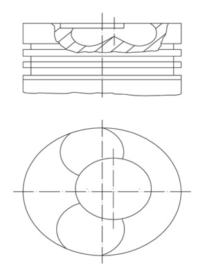 Поршень MAHLE/KNECHT 028 PI 00113 000