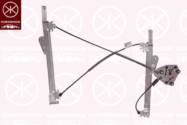 Стеклоподъемник KLOKKERHOLM 01101101