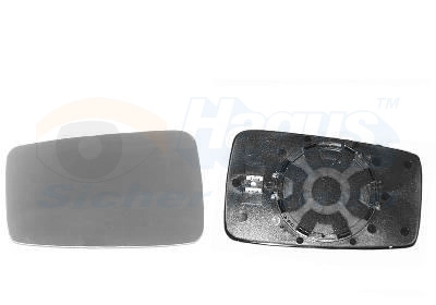 Зеркальное стекло наружное зеркало hagus VAN WEZEL 0320838