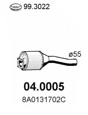 Катализатор ASSO 04.0005