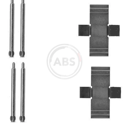 Комплектующие колодки дискового тормоза A.B.S. 1039Q