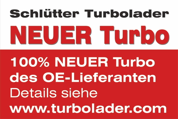 Компрессор наддув original new garrett turbocharger SCHLÜTTER TURBOLADER 172-08081