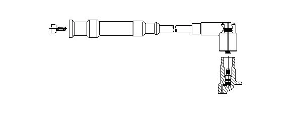 Провод зажигания BREMI 174/70