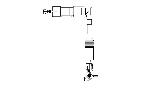 Провод зажигания BREMI 1A17/68