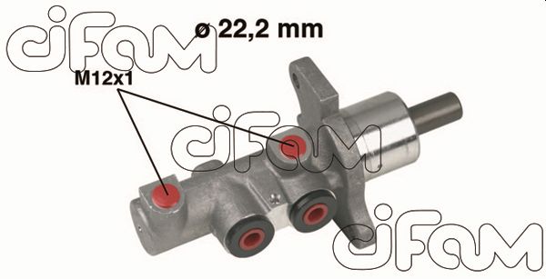 Главный тормозной цилиндр CIFAM 202-293