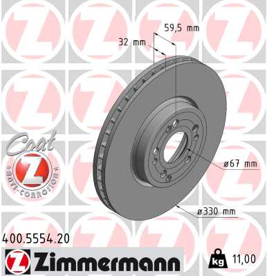 Тормозной диск coat z
