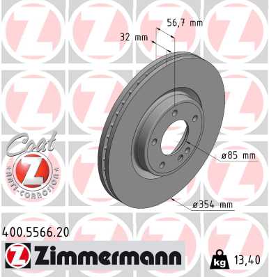 Тормозной диск coat z