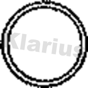 Прокладка труба выхлопного газа KLARIUS 410662