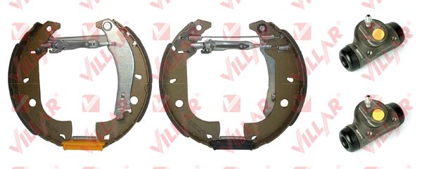 Комплект тормозных колодок kit fit VILLAR 608.9973