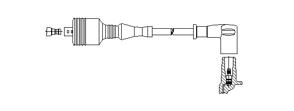Провод зажигания BREMI 679/64