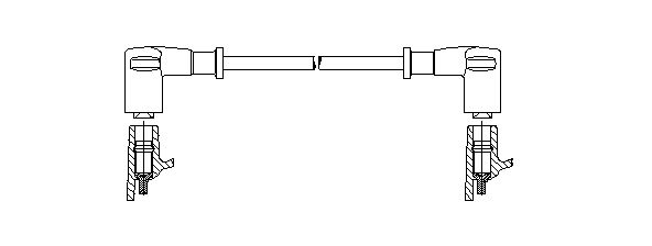 Провод зажигания BREMI 728/60