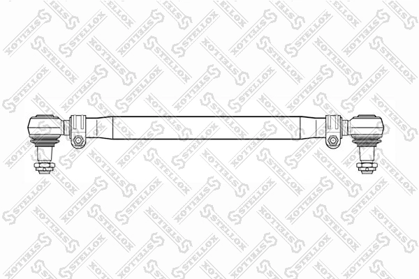 Поперечная рулевая тяга STELLOX 84-35159-SX