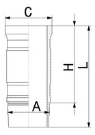 Гильза цилиндра KOLBENSCHMIDT 89948110