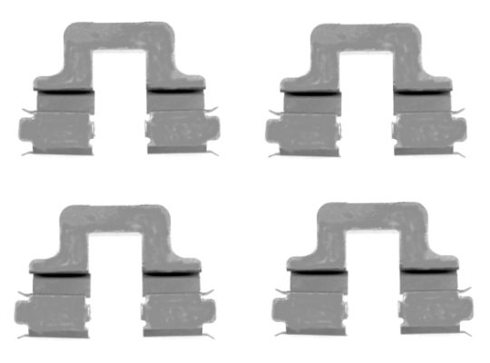 Комплектующие колодки дискового тормоза HELLA/BEHR/PAGID 8DZ 355 203-551