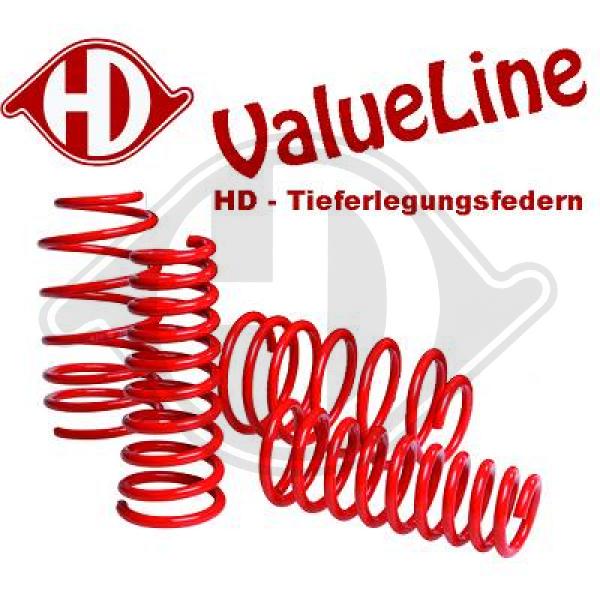 Комплект ходовой части пружины hd tuning DIEDERICHS 99971200