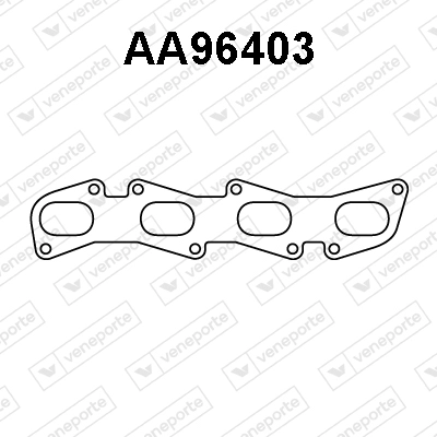 Прокладка труба выхлопного газа VENEPORTE AA96403