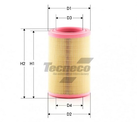 Воздушный фильтр TECNECO FILTERS AR15005