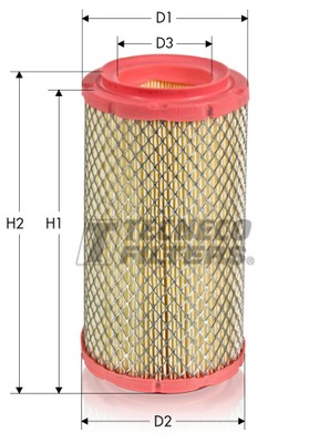 Воздушный фильтр TECNECO FILTERS AR451