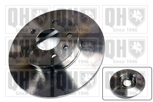 Тормозной диск QUINTON HAZELL BDC4758