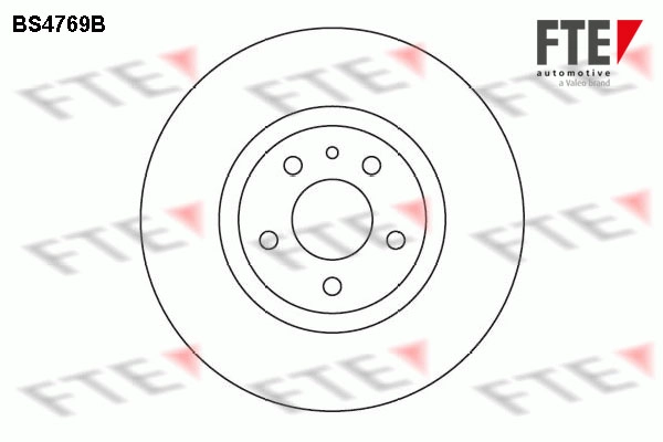 Тормозной диск FTE BS4769B