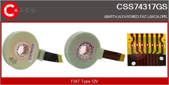 Датчик угла поворота genuine CASCO CSS74317GS