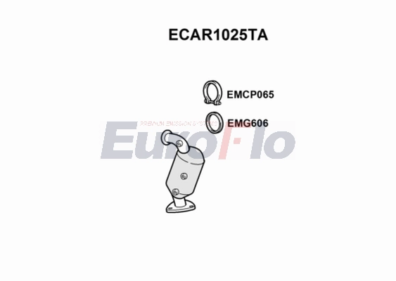 Катализатор EUROFLO ECAR1025TA