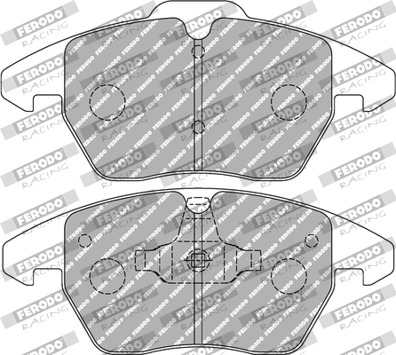 Комплект тормозных колодок дисковый тормоз dsuno FERODO RACING FCP1641Z
