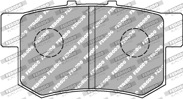 Комплект тормозных колодок дисковый тормоз ds1.11 FERODO RACING FCP956W