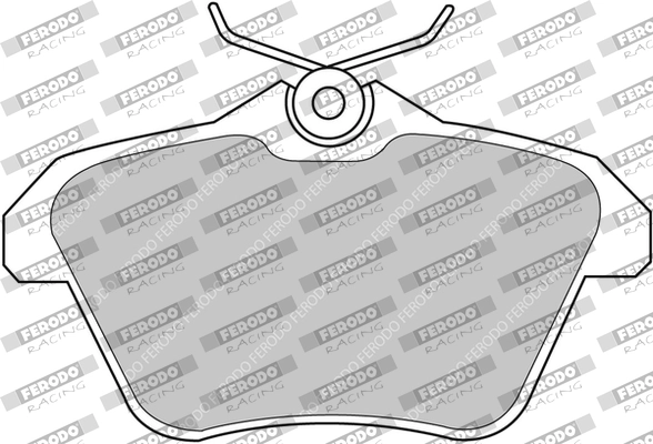 Комплект тормозных колодок дисковый тормоз ds performance FERODO RACING FDS995
