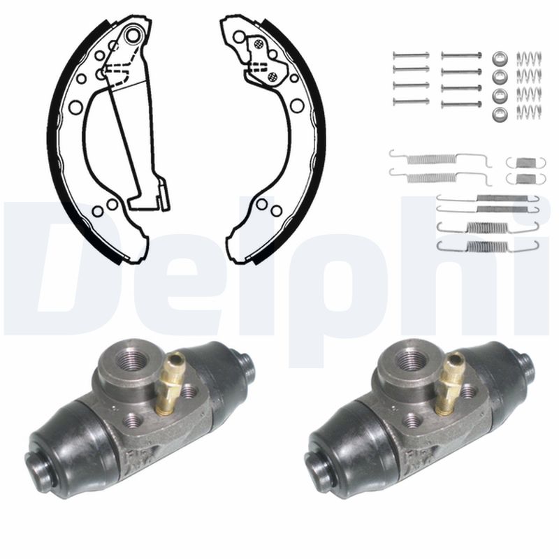 Комплект тормозных колодок DELPHI KP792