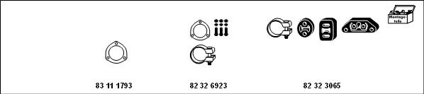 Система выпуска ог HJS MT-Fi96