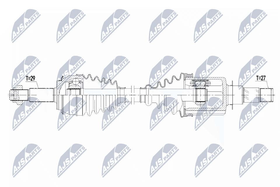 Приводной вал NTY NPW-RE-130