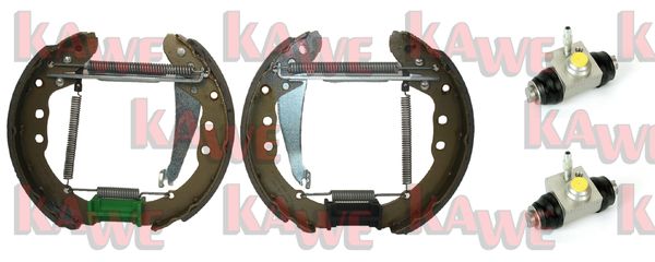 Комплект тормозных колодок easy kit KAWE OEK381