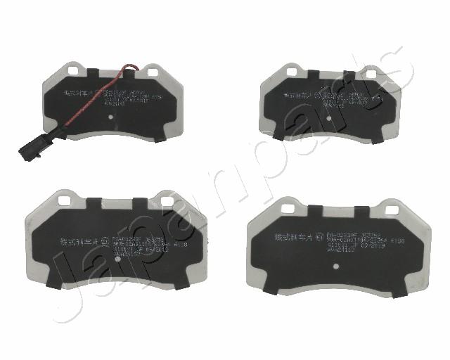 Комплект тормозных колодок дисковый тормоз JAPANPARTS PA-0023AF