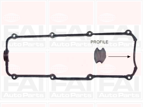 Прокладка крышка головки цилиндра FAI AUTOPARTS RC1000S