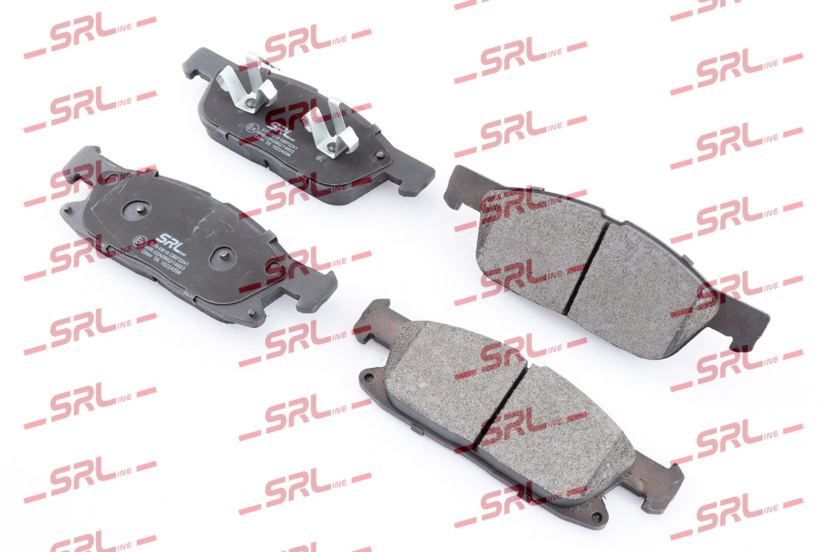 Комплект тормозных колодок дисковый тормоз SRLINE S70-0818