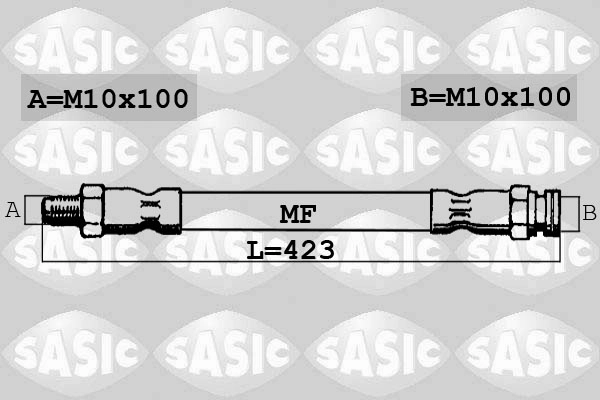Тормозной шланг SASIC SBH6272