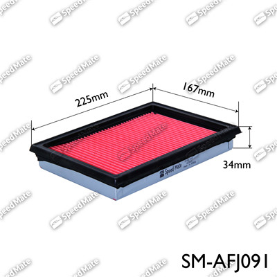 Воздушный фильтр SPEEDMATE SM-AFJ091