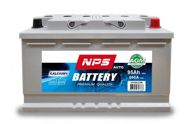Стартерная аккумуляторная батарея NPS U540L52B