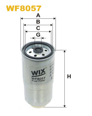 Топливный фильтр WIX WF8057