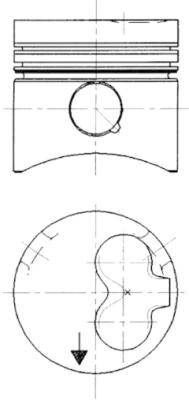 Поршень WILMINK GROUP WG1022084