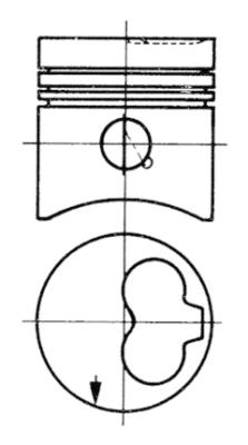 Поршень WILMINK GROUP WG1022642